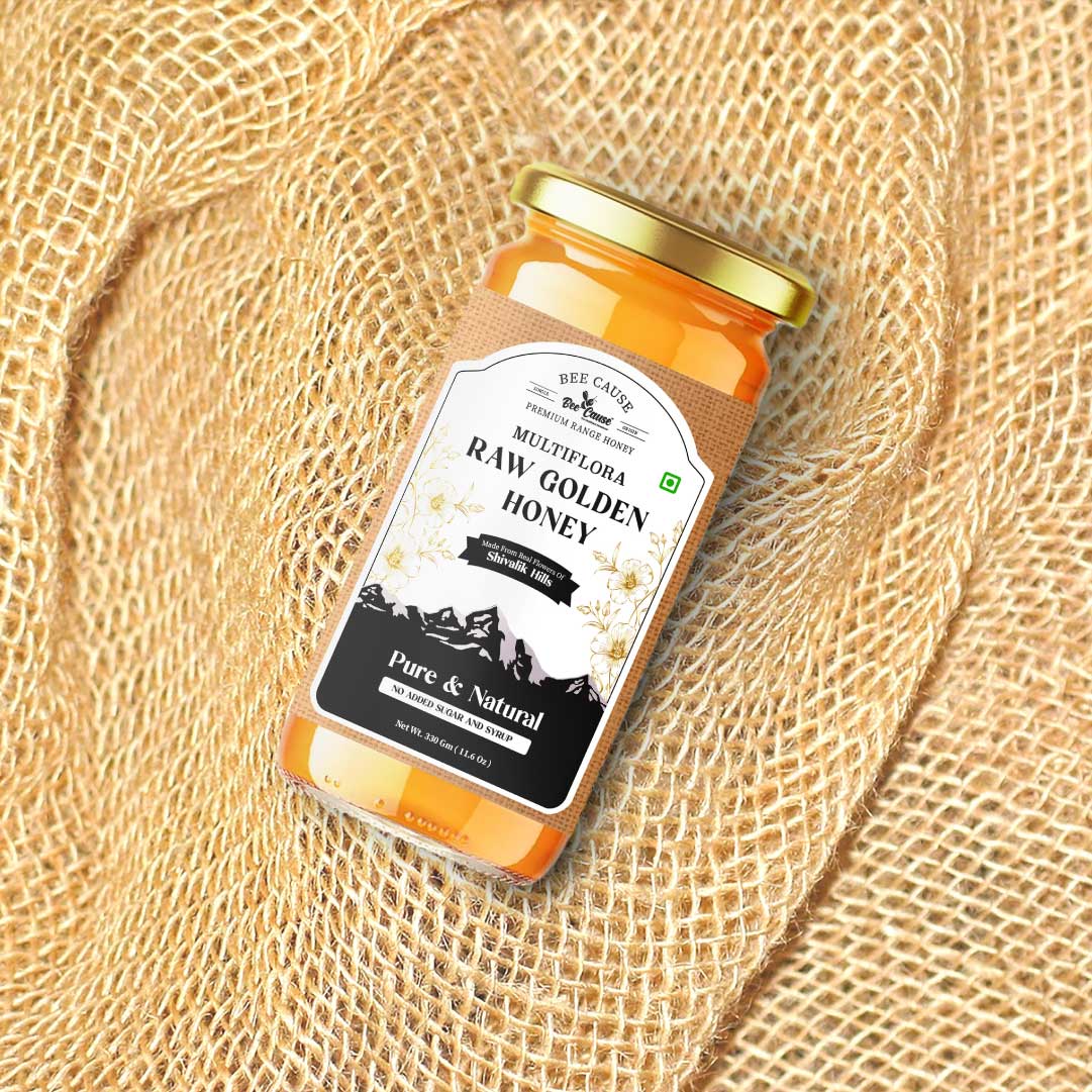 Multi Flora Golden Honey - Bee Cause