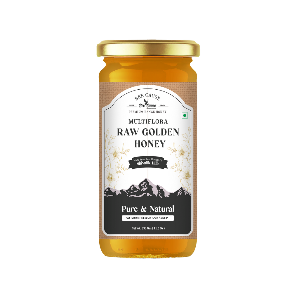 Multi Flora Golden Honey - Bee Cause