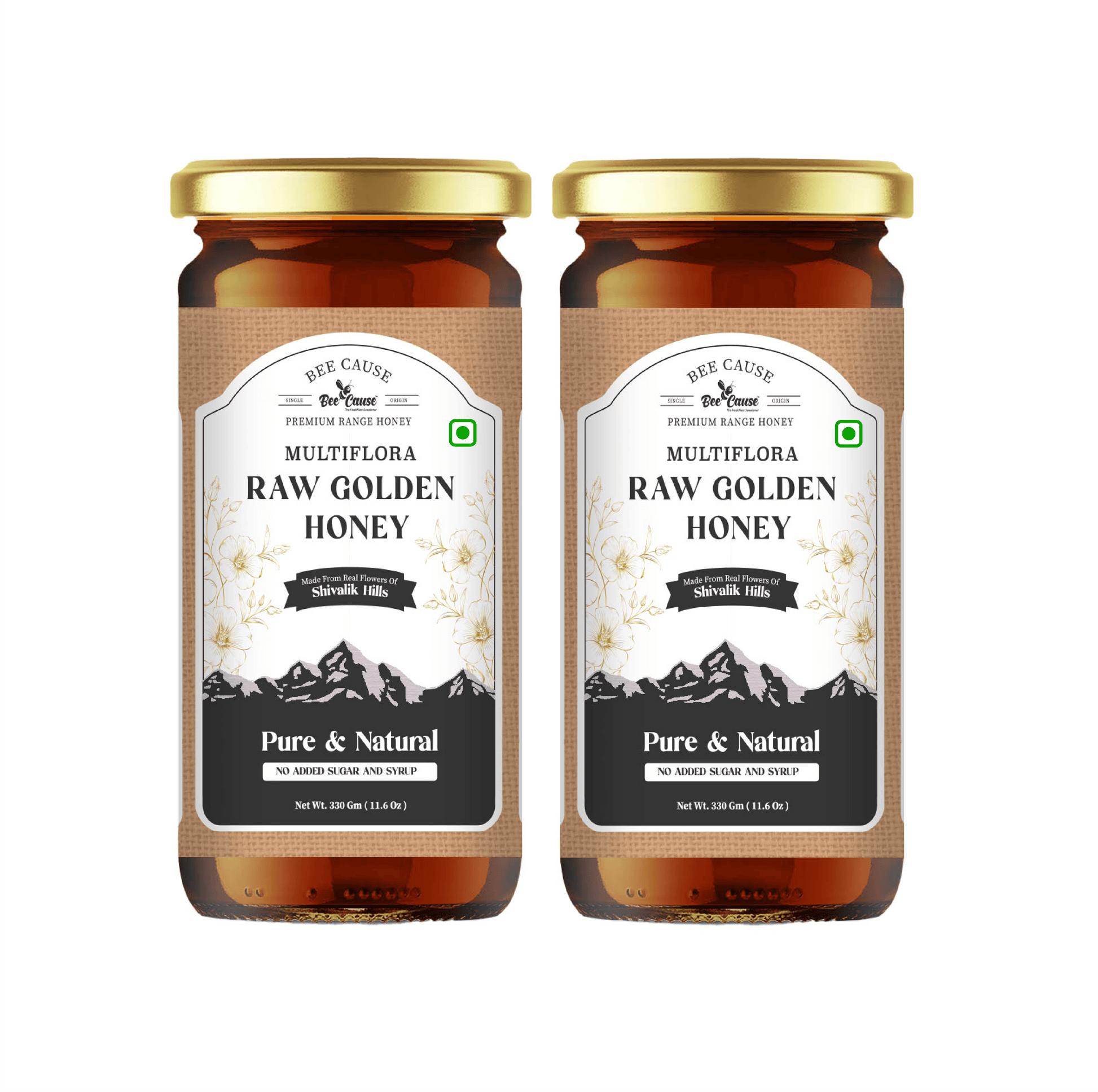 Multi Flora Golden Honey - Bee Cause