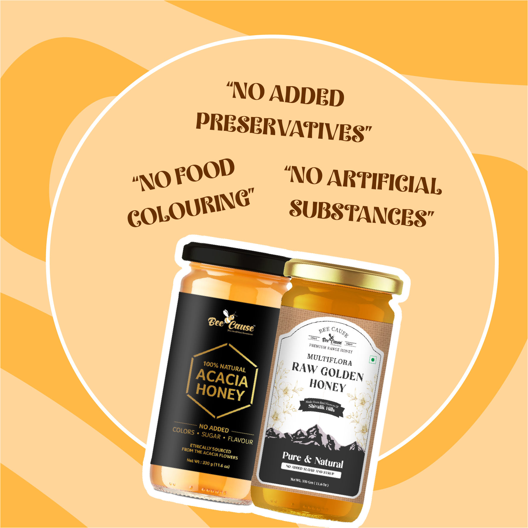 The Healthiest Sweetner - Bee Cause