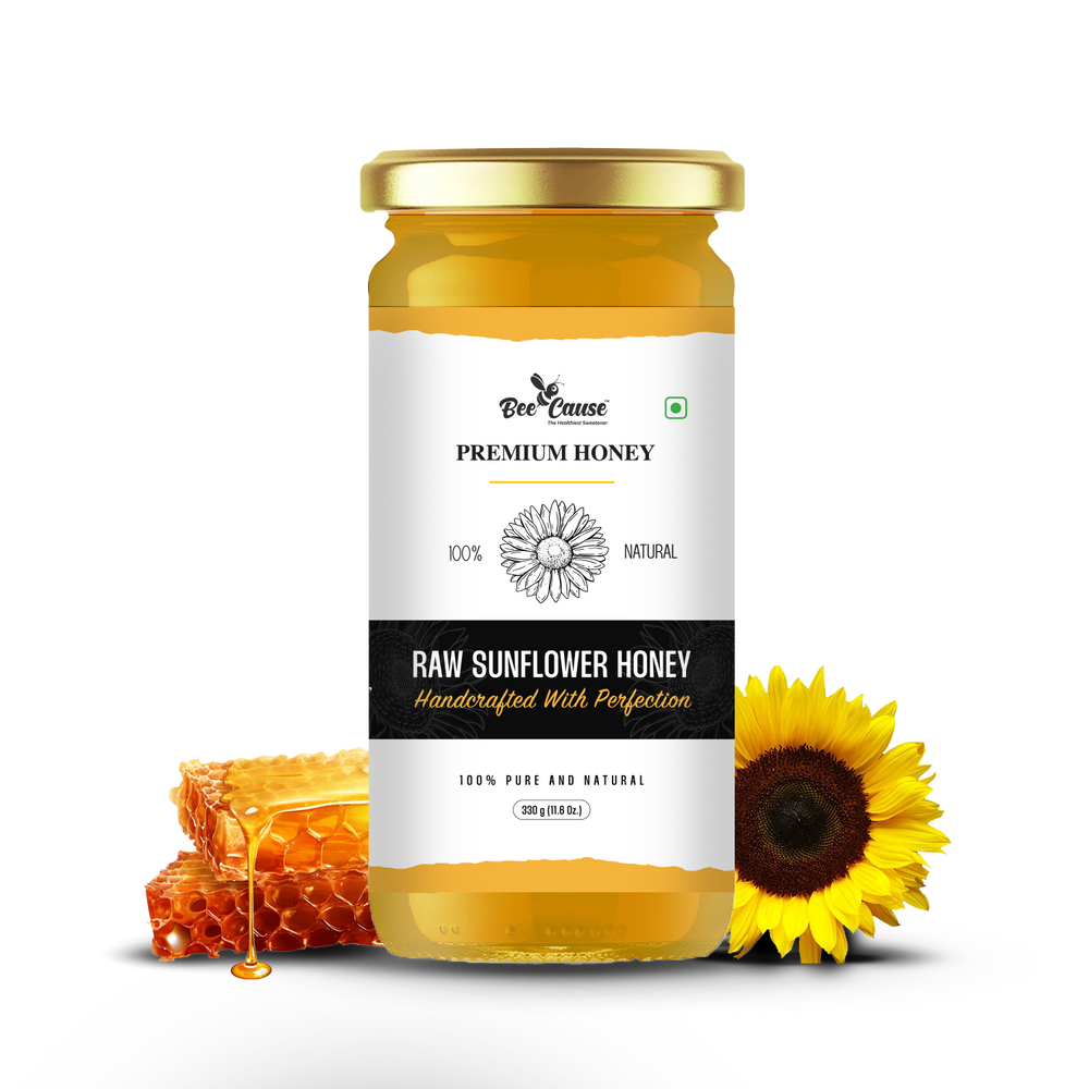 Raw Sunflower Honey - Bee Cause