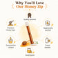 Why you’ll love BeeCause Honey Zip – premium honey base, hygienically packed, travel friendly and easy portion control