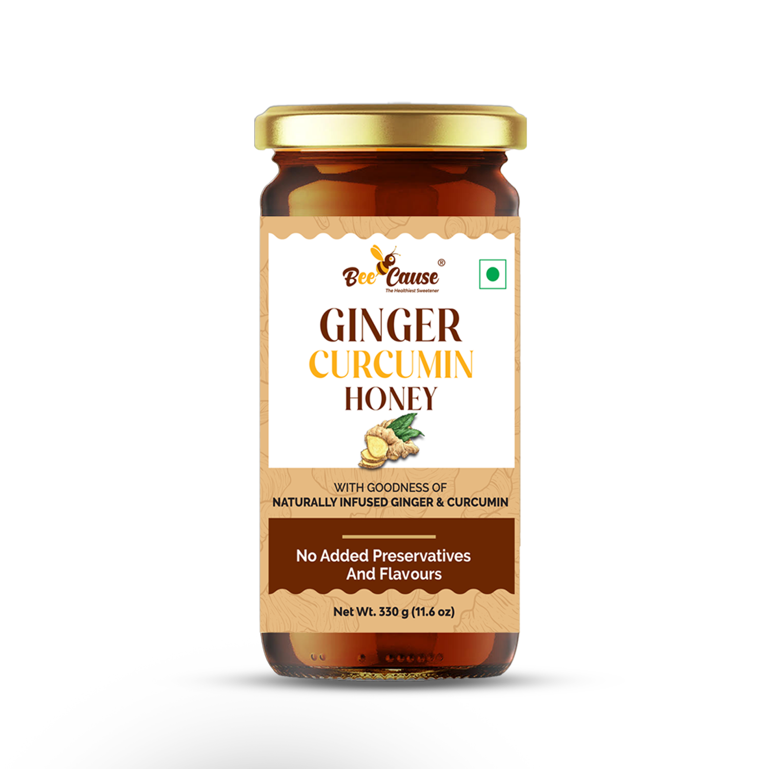 Ginger Curcumin Honey - Bee Cause