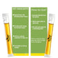 A split-panel infographic for Bee Cause Honey Zips. The left panel lists Key Highlights such as natural honey with lemon flavor, quick energy, and convenient on-the-go sachets. The right panel explains how to consume and store the product in a cool, dry place, flanked by two individual honey sachets.