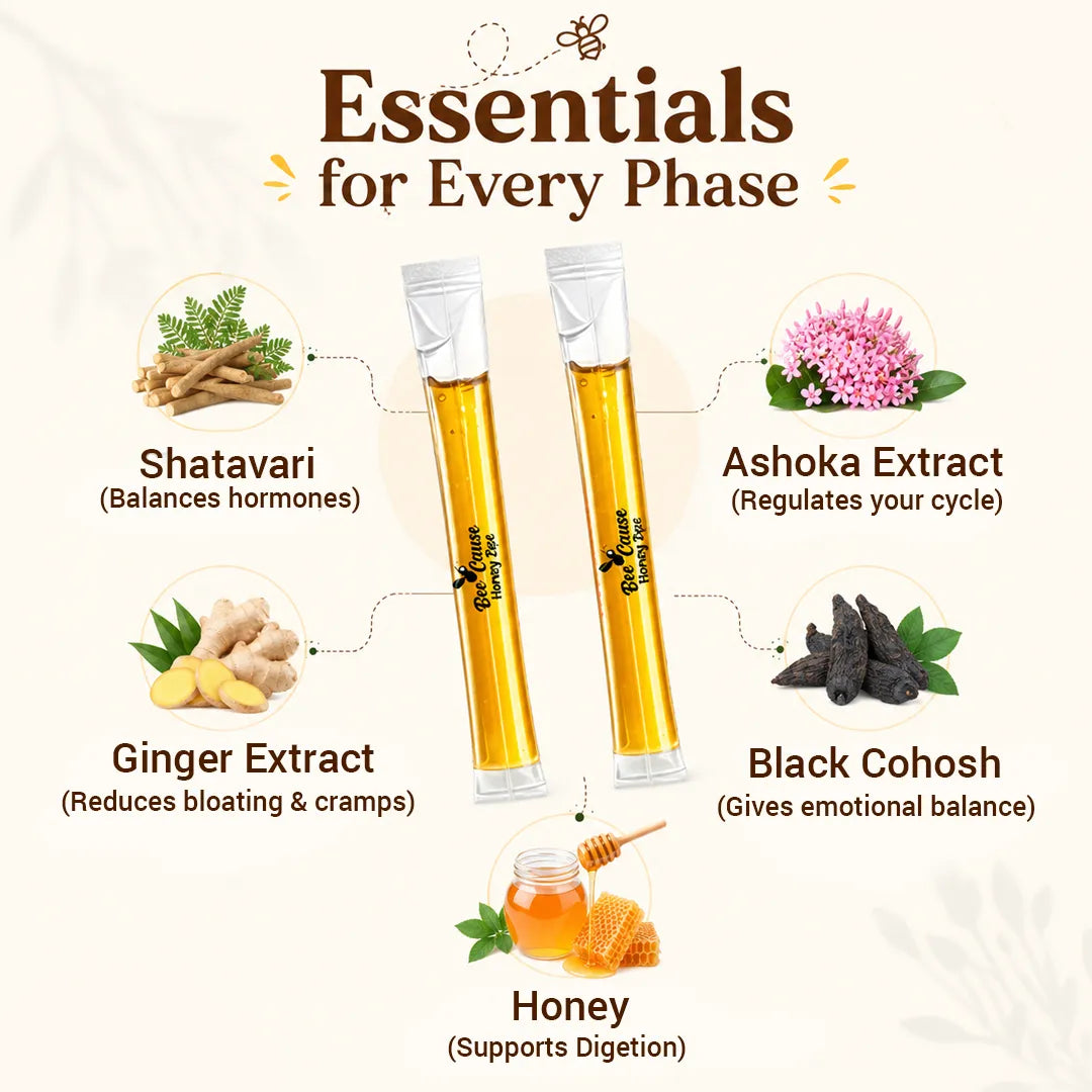 HerHarmony Hormonal Balance Honey Zips