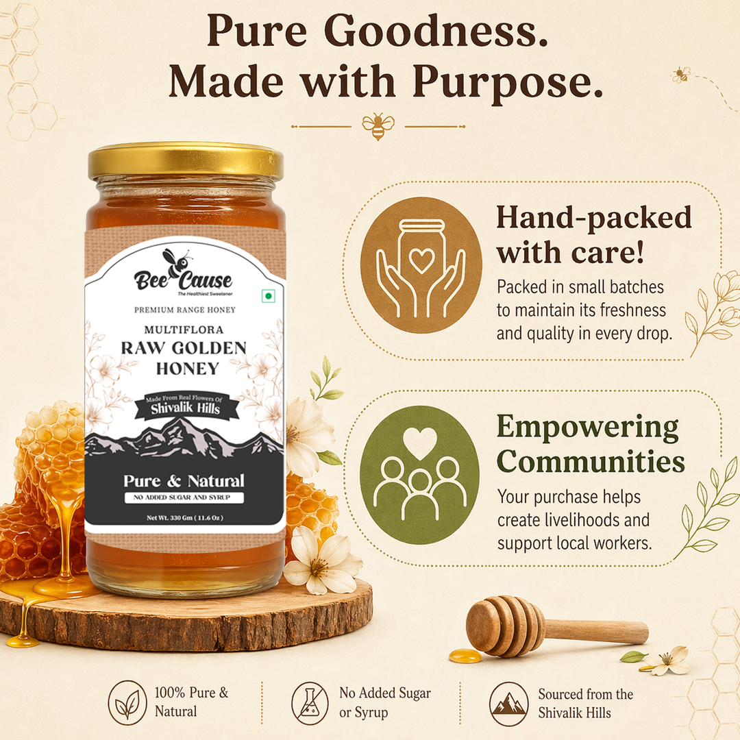MultiFlora Golden Honey - Bee Cause