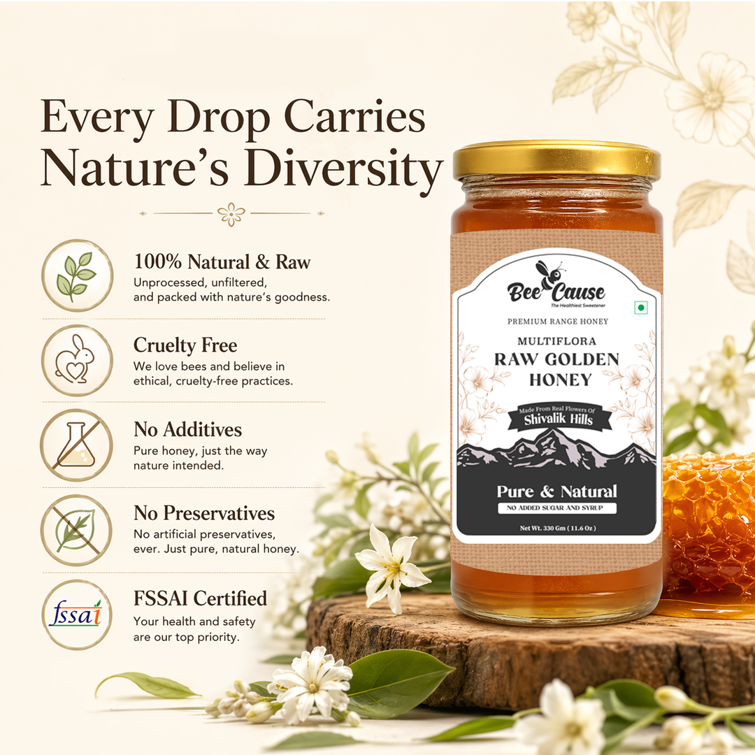 MultiFlora Golden Honey - Bee Cause