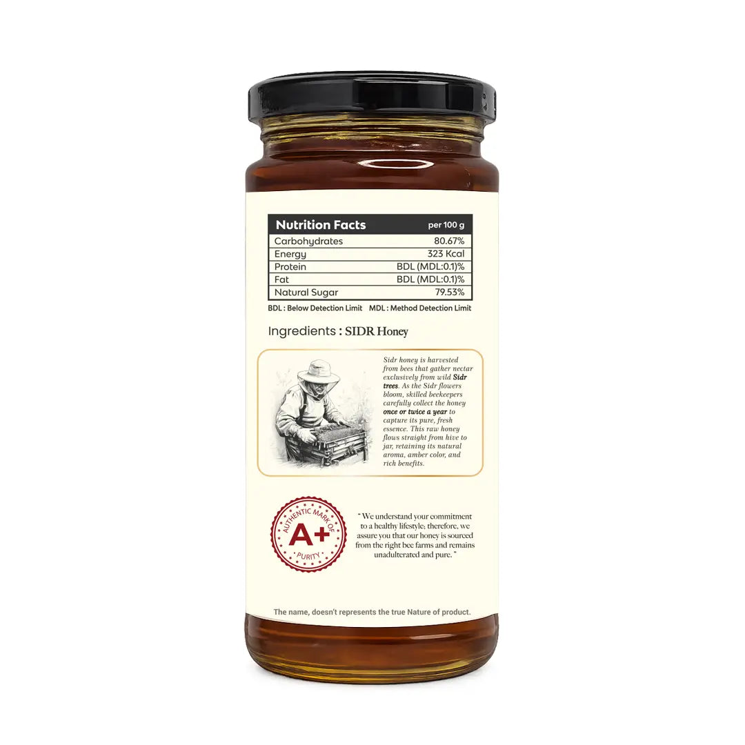 Raw Sidr Honey - Bee Cause